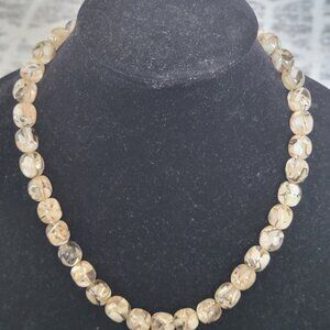 **Exclusive Offer: Dendritic Agate Necklace - Spiritual Connection and Abundance